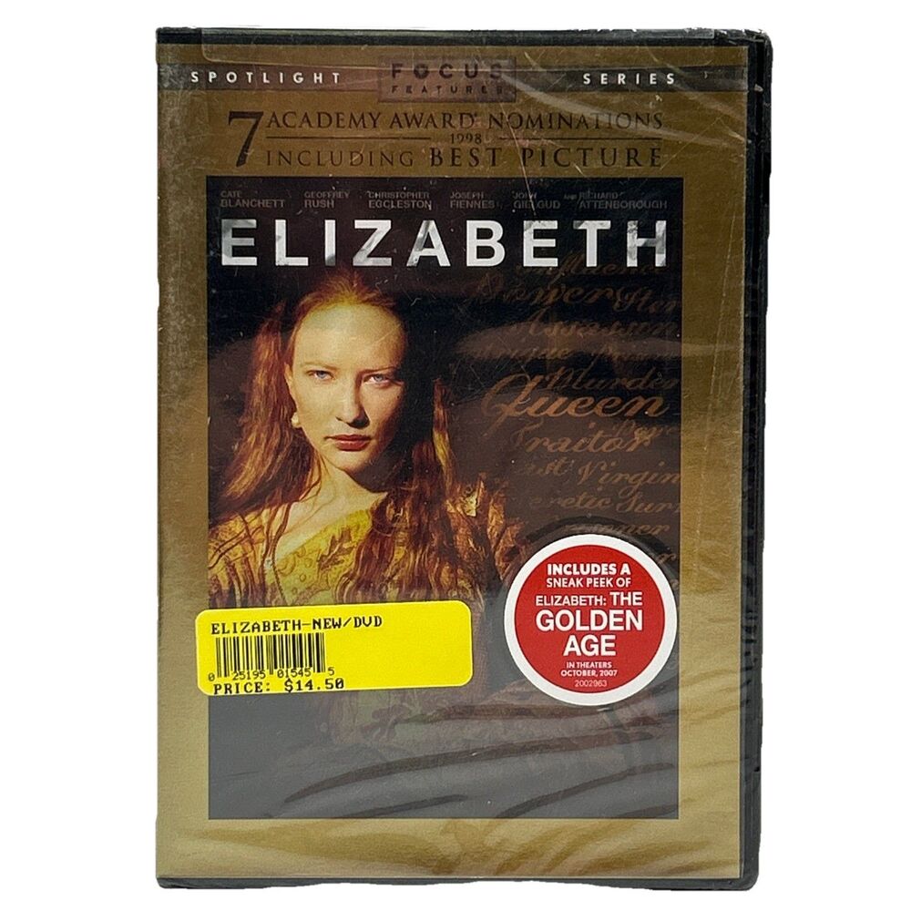 Elizabeth (DVD, 1998)